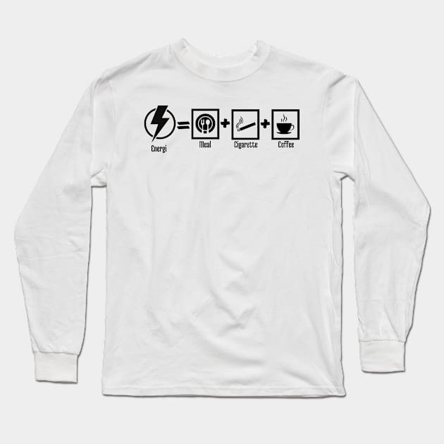 Physics design : E = mc² (2) Long Sleeve T-Shirt by hakim91